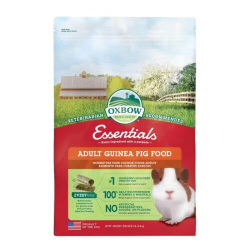 Oxbow Essentials Adult Guinea Pig Food - อาหารแกสบี้โต (อายุ 6 เดือนขึ้นไป) 5 lb (6414)