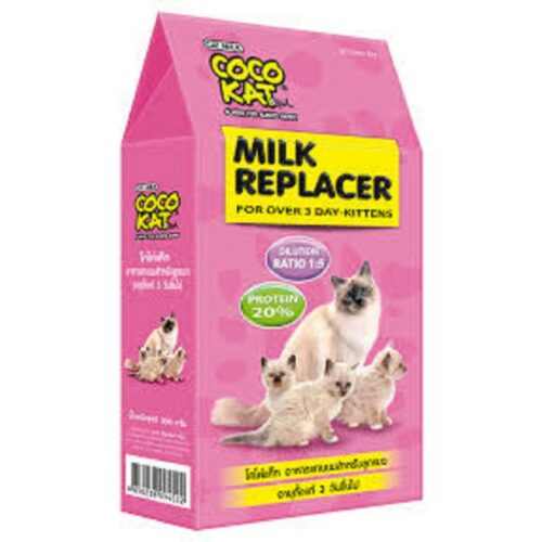 Cocokat Milk Replacer - อาหารแทนนมแม่สำหรับลูกแมว 3 วัน+ 300g (8927)