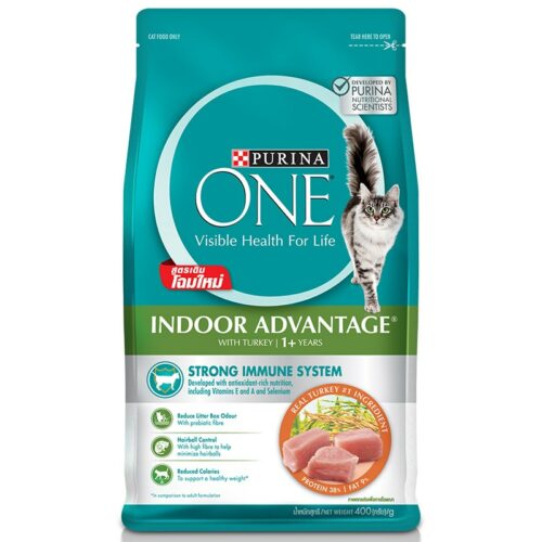 Purina One Indoor Advantage - อาหารแมวเลี้ยงในบ้าน 1.2kg (7992)