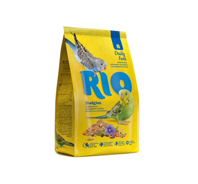 RIO Feed for Budgies - อาหารนกหงส์หยก ธัญพืชรวมหลากชนิด 500g