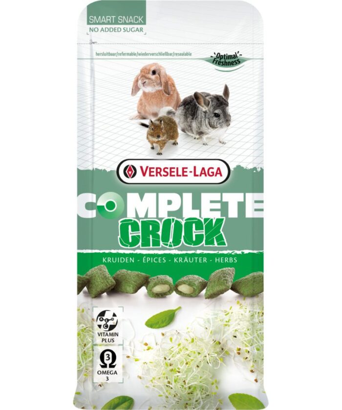 Versele-Laga Crock Complete Herb - ขนมสัตว์ฟันแทะรสสมุนไพร 50g (8944)