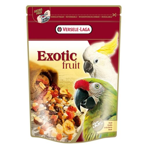 SOOS Prestige Parrots Exotic Fruit - ขนมนก ขนมนกสูตรผลไม้รวม 600g (8748)