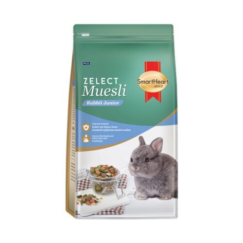 Smartheart Gold Zelect Muesli Junior - อาหารลูกกระต่าย 1.5kg (8789)