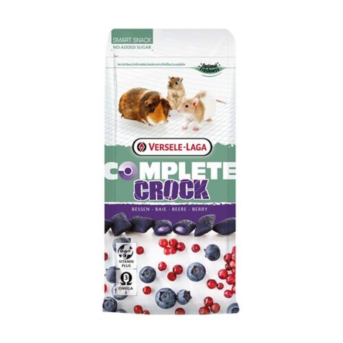 Versele-Laga Crock Complete Berry - ขนมสัตว์ฟันแทะรสเบอร์รี่ 50g (8998)