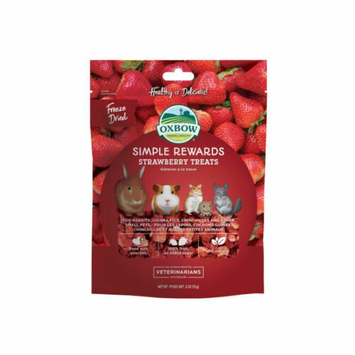 SOOS Oxbow Strawberry Treats - ขนมสตรอเบอร์รี่อบแห้ง 15g (9502) (8)