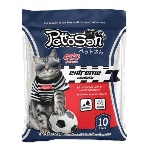 Pettosan Cat Litter Extreme Scent - ทรายแมวเบนโทไนท์กลิ่นเอ็กซ์ตรีม 10L (9977)