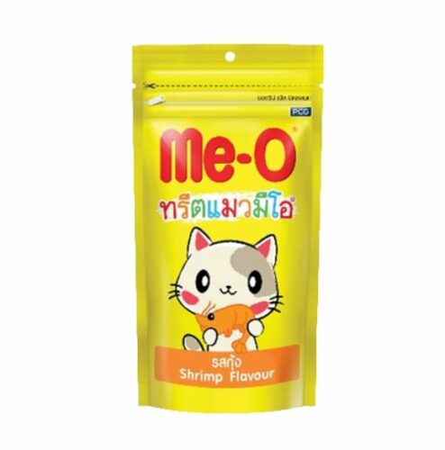 Me-o Cat Treat Shrimp Flavor - ขนมแมวรสกุ้ง 50g (9628)