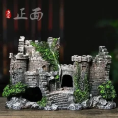 Resin Ancient Castle - เรซิ่นตกแต่งตู้ปลา ปราสาทโบราณ