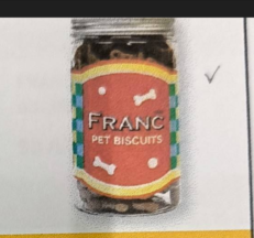 Franc Biscuits Liver for Dogs - บิสกิต รสตับ สำหรับสุนัข 250g