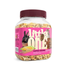 Little One Puffed Grains Snack for Small Mammals - ขนมกระต่ายและสัตว์ฟันแทะ รสธัญพืชรวม