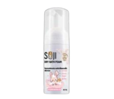 Soji Dry Bath Foam for Rabbits and Small Pet Sakura Scent - โฟมอาบแห้งสำหรับกระต่ายและสัตว์ขนาดเล็ก กลิ่นซากุระ