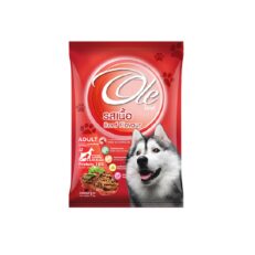 Ole Dog Food Beef Flavour Sub Bag - อาหารเม็ดสุนัขกระสอบ สูตรเนื้อวัว ถุงย่อย 1kg