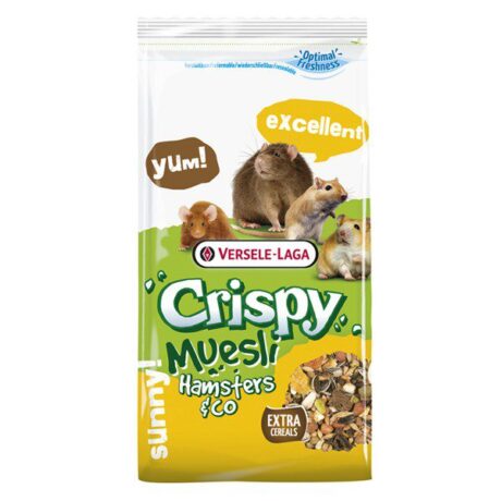 SOOS Versele-Laga Crispy Muesli Hamsters & Co - อาหารแฮมสเตอร์ 400g (4438)