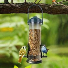 outdoor bird feeder