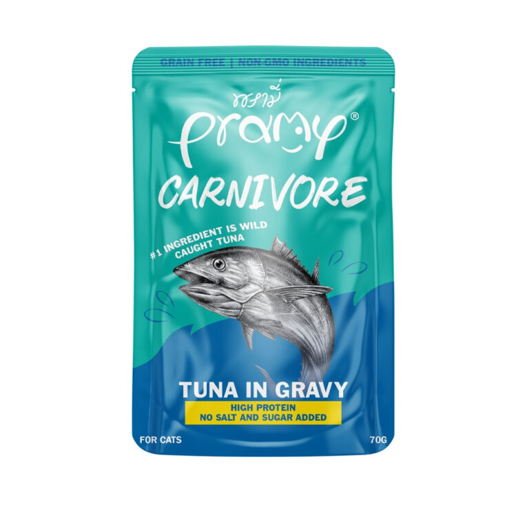 Pramy Carnivore Tuna in Gravy 70g