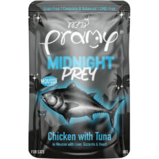 Pramy Midnight Prey Chicken with Tuna in Mousse 80g