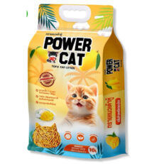 Power Cat Tofu Cat Litter Mango with Sticky Rice Scent - ทรายแมวเต้าหู้เกรดพรีเมี่ยมกลิ่นข้าวเหนียวมะม่วง 10L