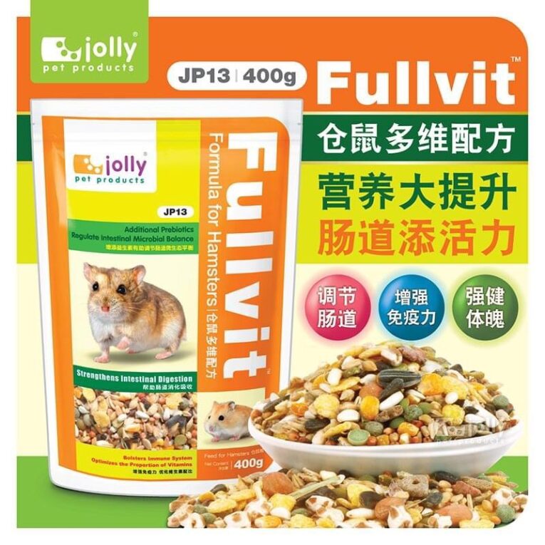 Jolly Fullvit Hamster Food JP13 - อาหารสำหรับหนูแฮมสเตอร์ 400g