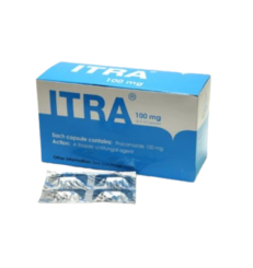 ITRA : Itraconazole 100mg (1Set 4Capsules)