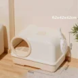 Dome Cat Litter Box - ห้องน้ำแมวโดมเก็บกลิ่น 2 ชั้น (62x42x42cm)