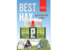 Bunny Best Timothy Hay Original Non Dust - หญ้าทิมโมธีซุปเปอร์พรีเมี่ยมร่อนฝุ่น 510g