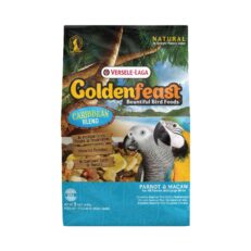 Versele-Laga Goldenfeast Caribbean - อาหารสำหรับนกขนาดใหญ่ นกปากขอ มาคอว์ 3lb (1.36kg)