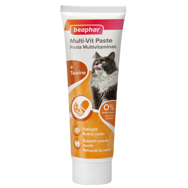 Beaphar Multi-Vit Paste - วิตามินรวม เพื่อสุขภาพทางเดินอาหาร สำหรับแมว 100g