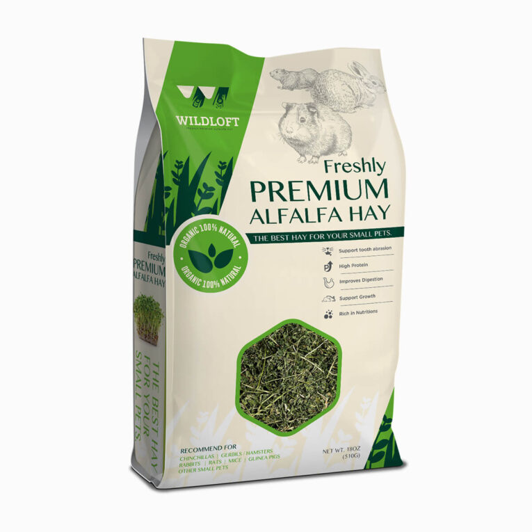 Wildloft Freshly Premium Alfalfa - หญ้าอัลฟาฟ่าออแกนิค เกรดพรีเมี่ยม