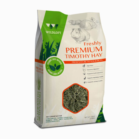 Wildloft Freshly Premium Timothy Hay - หญ้าทีโมธีออแกนิค เกรดพรีเมี่ยม 510g