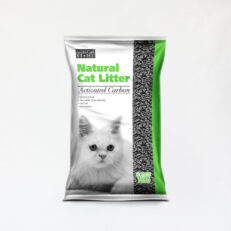 Aristo-Cat Activated Carbon Pine Cat Litter - ทรายแมวไม้สนอัดแท่งผสมผงถ่านคาบอน 10kg