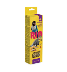 RIO Sticks for Parakeets with Honey and Nuts - ขนมนกสำหรับนกแก้วขนาดเล็ก รสน้ำผึ้งและถั่ว 150g