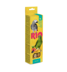 RIO Sticks for Parrots with Fruit and Berries - ขนมธัญพืชอัดแท่งสำหรับนก รสผลไม้รวมและเบอรี่ 180g