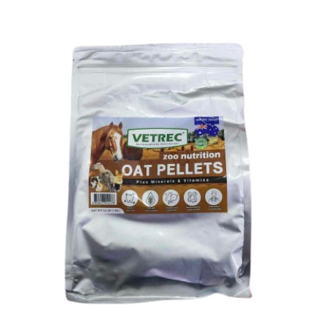 VETREC Rodents Food Oat Pellet - อาหารสัตว์ฟันแทะ ชนิดเม็ด สูตรโอ๊ต 1kg