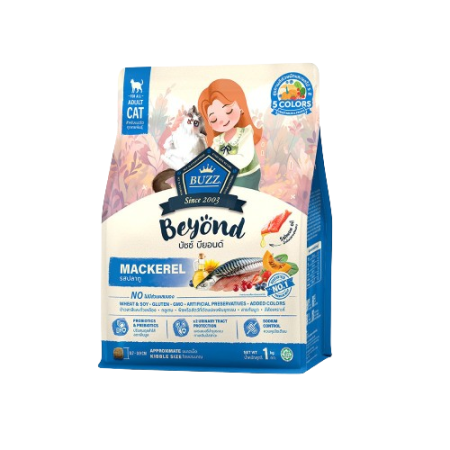 BUZZ Beyond Gluten Free Mackerel Flavor 1kg